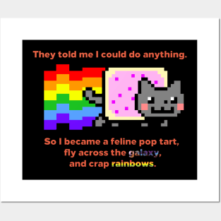 Nyan Rainbow Posters and Art